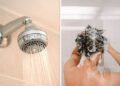 What is the most effective way to save water in the shower?